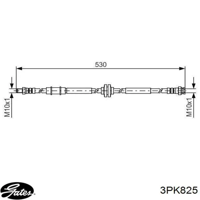 4PK855 Carberry correa trapezoidal