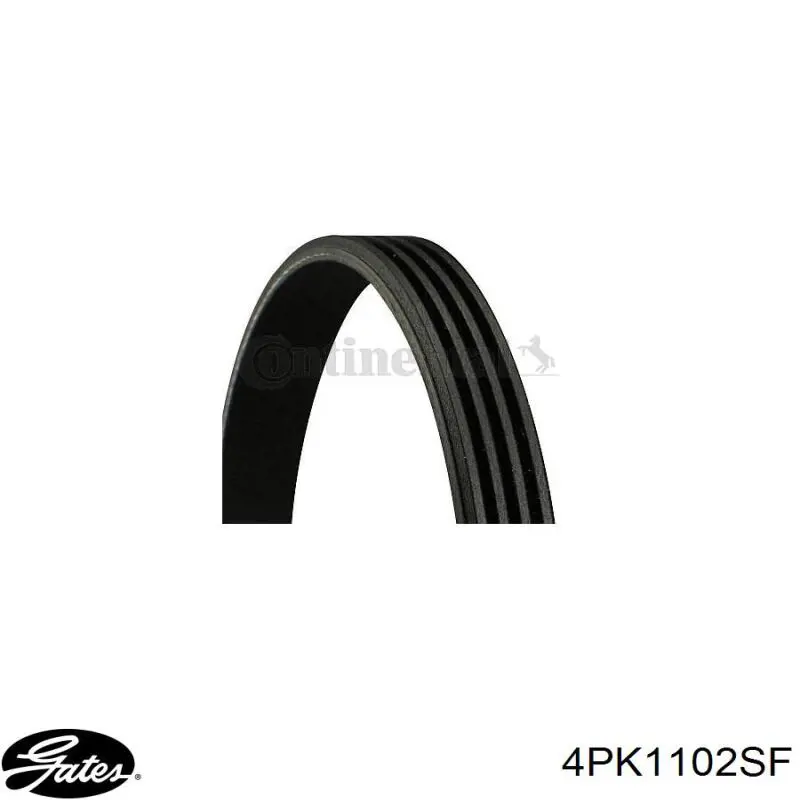 Correa accesorios Iveco 5801419157