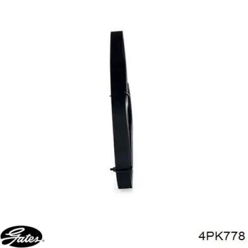 Correa de alternador 4PK778 Gates