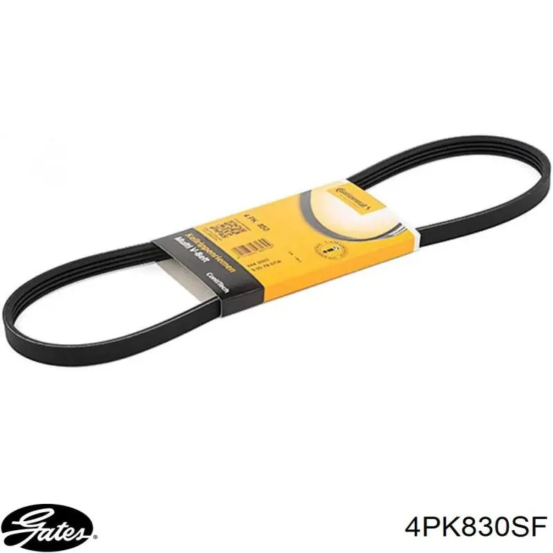 Correa de alternador 4PK830SF Gates