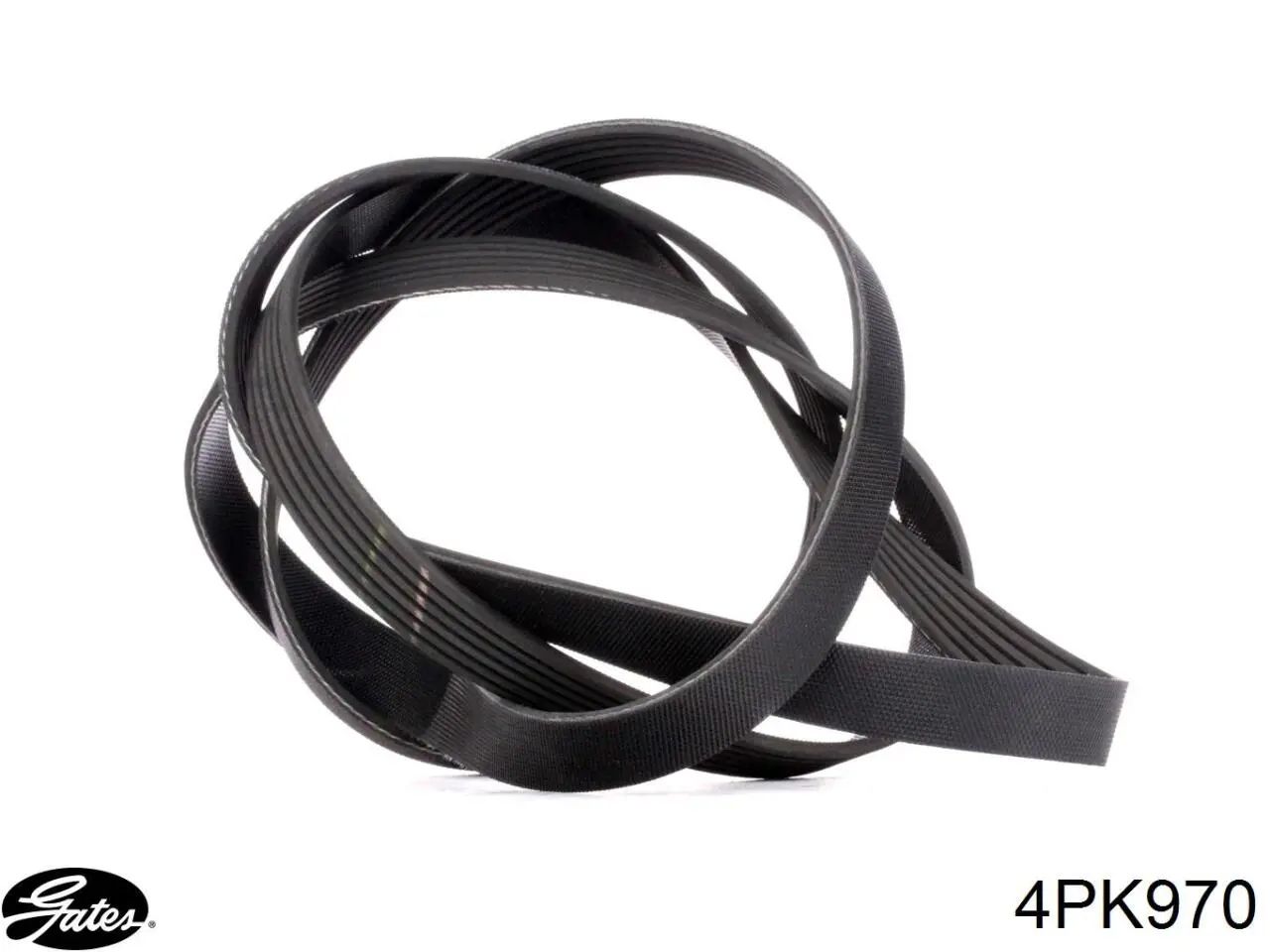 Correa de alternador 4PK970 Gates