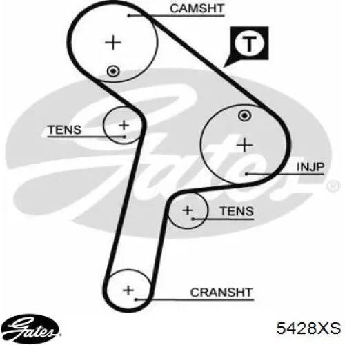 Correa distribucion Skoda Felicia 1 791, 6U1
