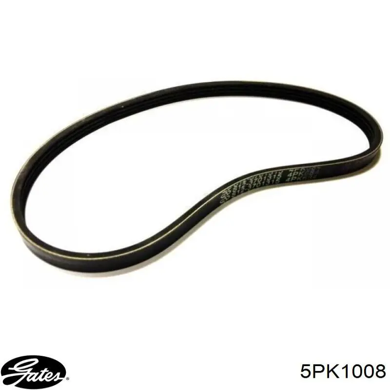 Correa de alternador 5PK1008 Gates