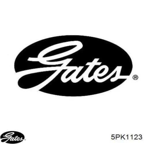 Correa accesorios Gates 5PK1123