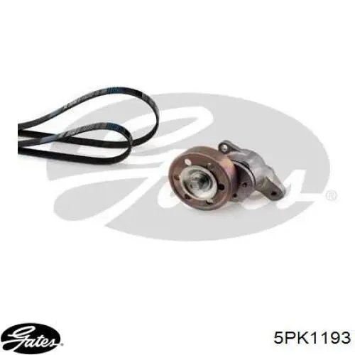Correa de alternador 5PK1193 Gates