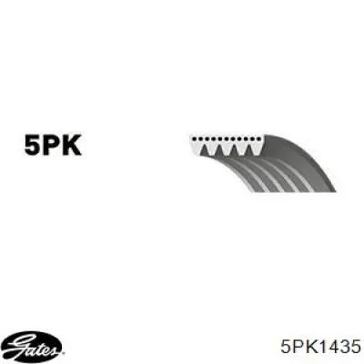Correa accesorios Gates 5PK1435