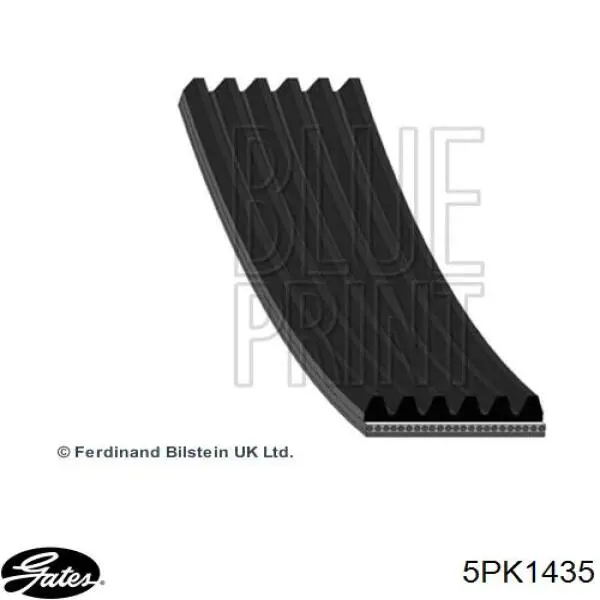 Correa de alternador 5PK1435 Gates