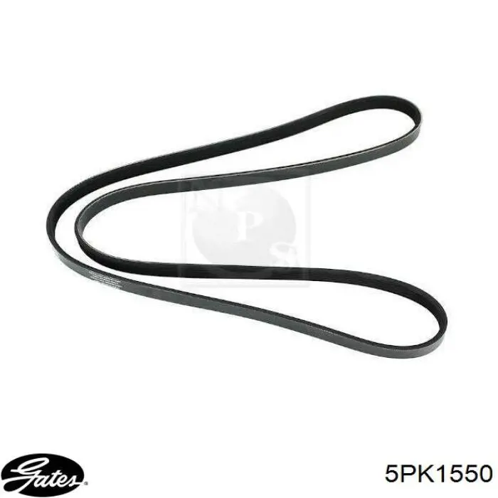 Correa de alternador 5PK1550 Gates