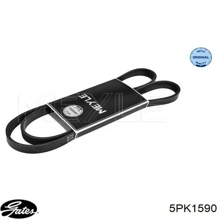 Correa de alternador 5PK1590 Gates