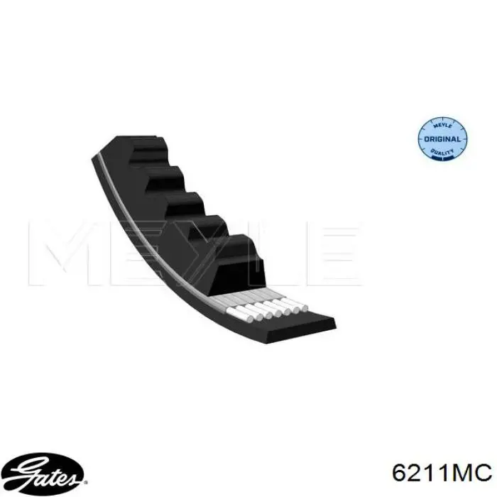 Correa de transmisión trapezoidal Gates 6211MC precio, desde 6,52 EUR