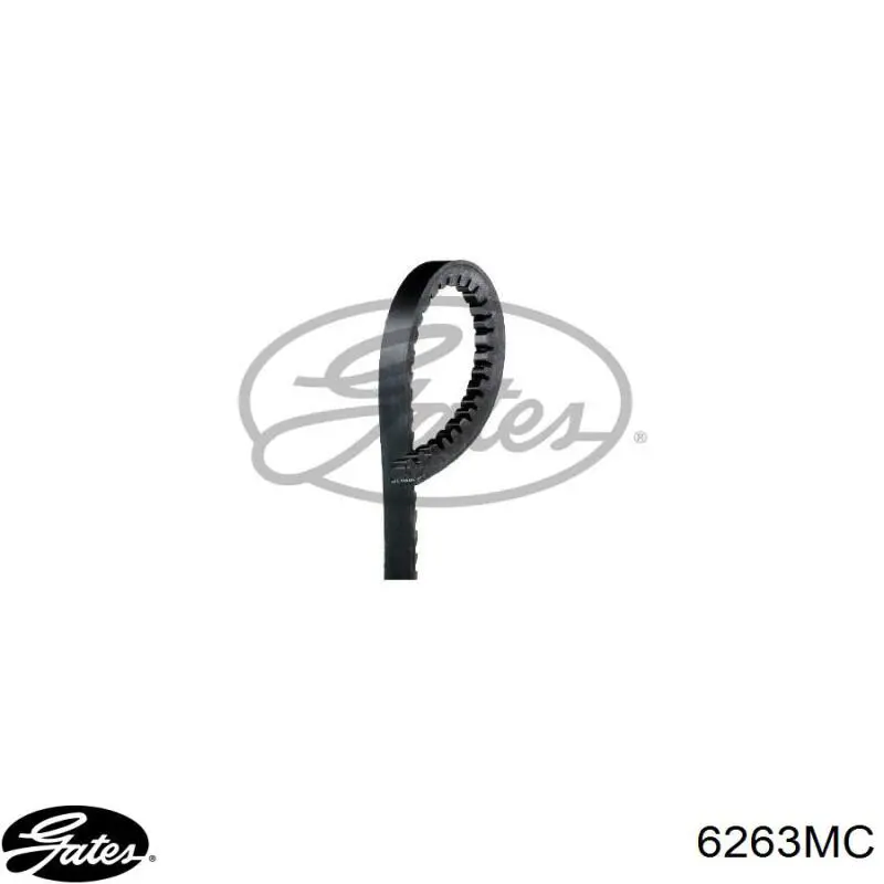 Correa de alternador 6263MC Gates