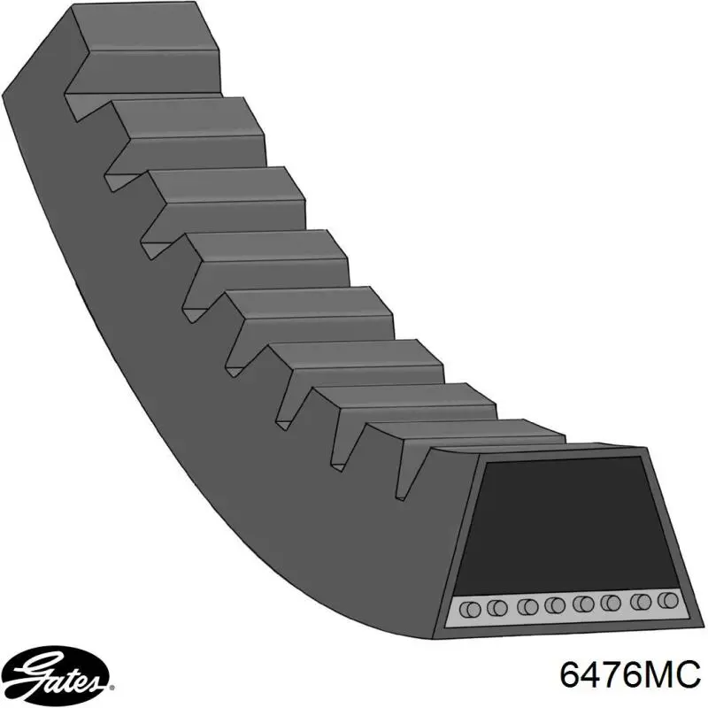 Correa de alternador 6476MC Gates