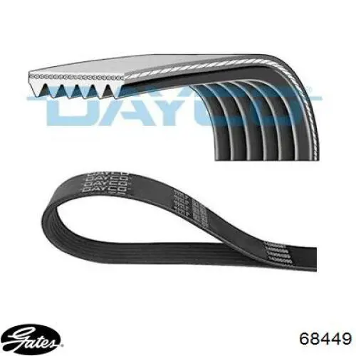 Correa de transmisión trapezoidal Chrysler 5281275 precio, desde 22,13 EUR