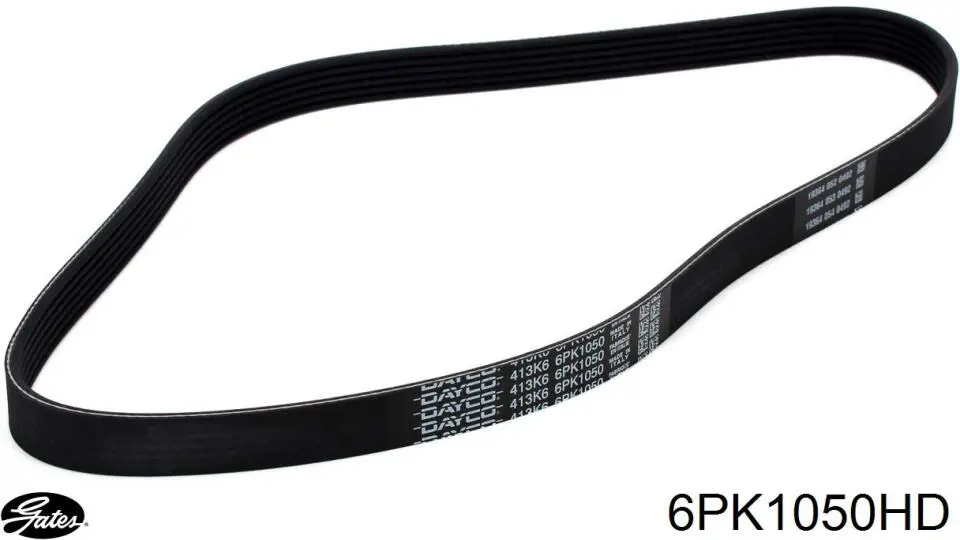 6PK1050HD Gates Correa poly v