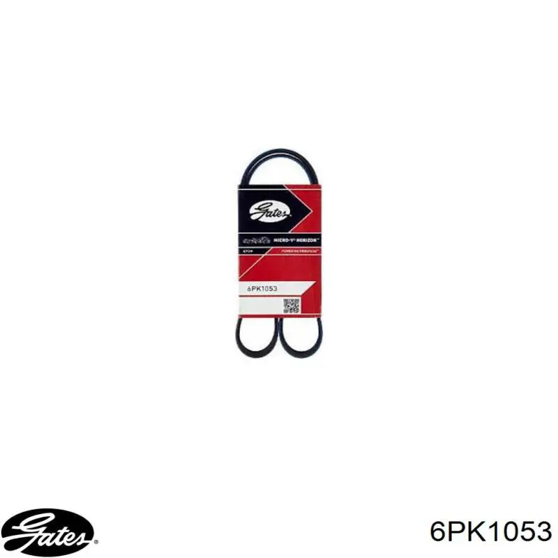 Correa accesorios Gates 6PK1053