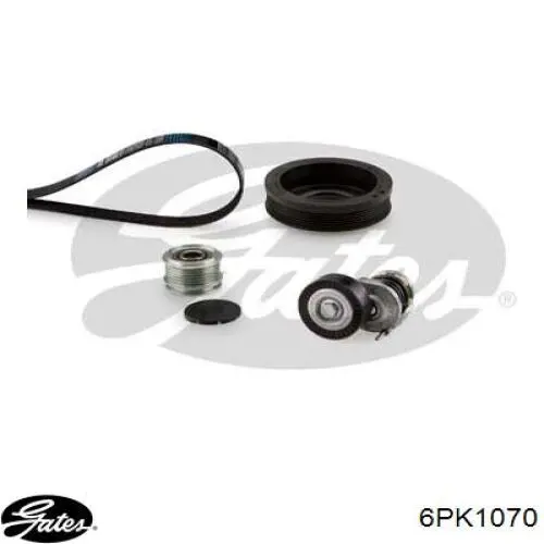 6PK1070 Gates Correa de transmisión trapezoidal