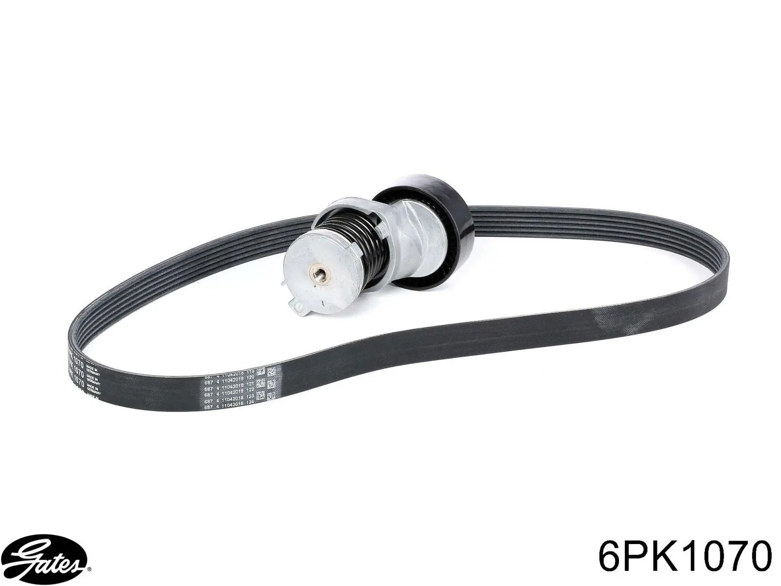 Correa trapezoidal dentada Gates 6PK1070 precio, desde 23,09 USD