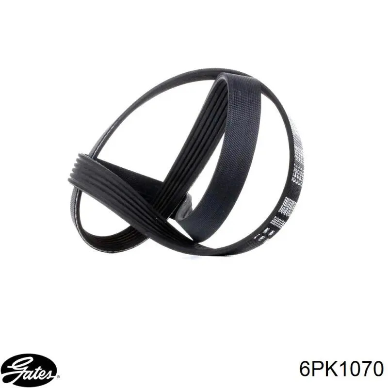 Correa trapezoidal 6PK1070 Gates