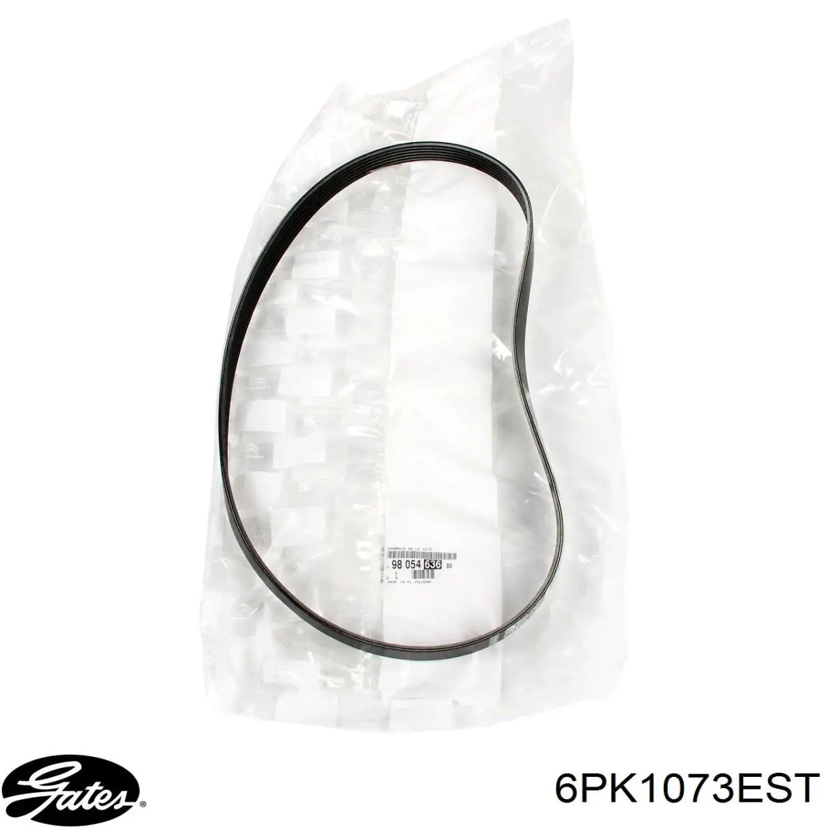 Correa de transmisión trapezoidal Gates 6PK1073EST precio, desde 16,18 EUR