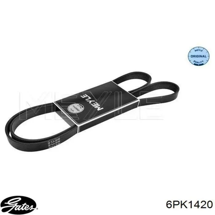 Correa de alternador 6PK1420 Gates