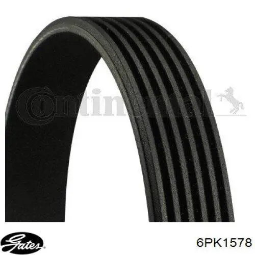 Correa de transmisión trapezoidal Gates 6PK1578 precio, desde 18,81 EUR