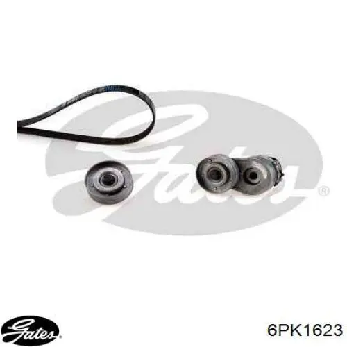 Correa de alternador 6PK1623 Denckermann