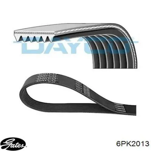 Correa accesorios Gates 6PK2013