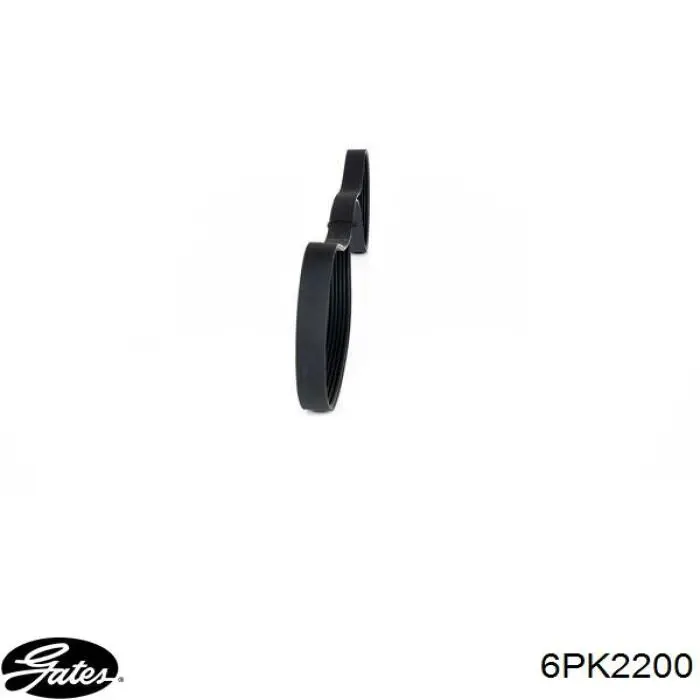 Correa de alternador 252122E000 Hyundai/Kia