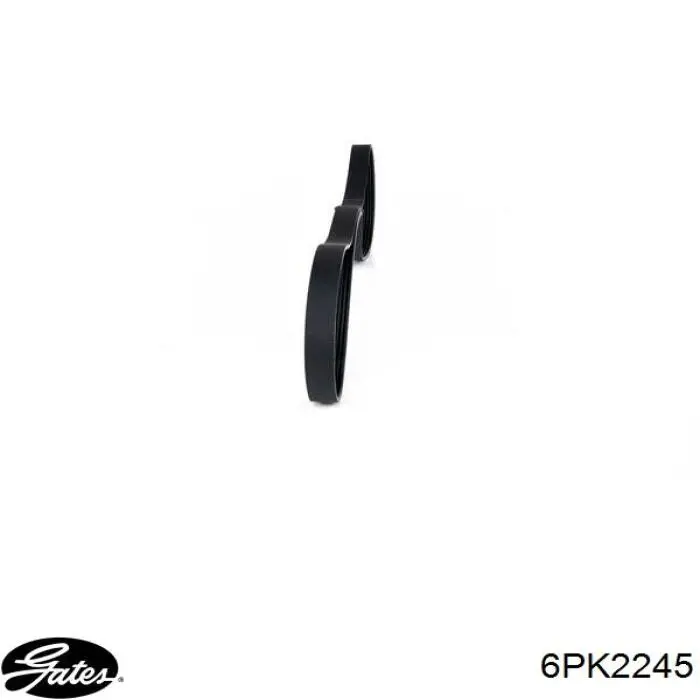 Correa de alternador 6PK2245 Gates