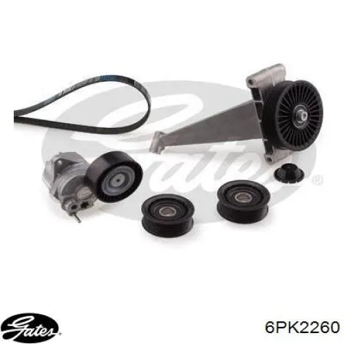 6PK2260 Gates Correa poly v