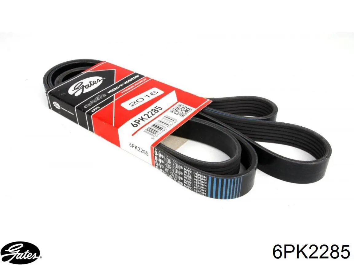Correa de alternador 6PK2285 Gates