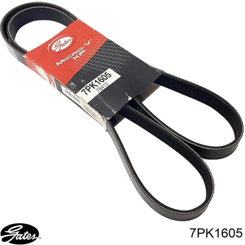 Correa de alternador 7PK1610 Gates