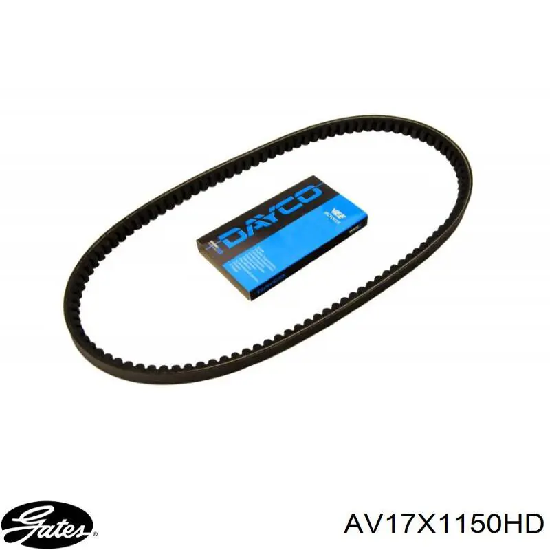 Correa de transmisión trapezoidal Continental/Siemens 17X1150 precio, desde 25,66 EUR