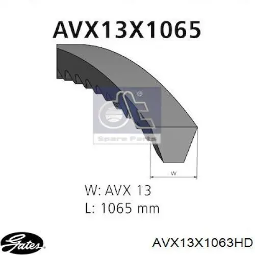 AVX13X1060 Continental/Siemens correa trapezoidal