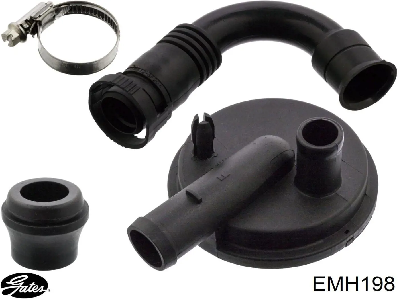 EMH198 Gates tubo de ventilacion del carter (separador de aceite)