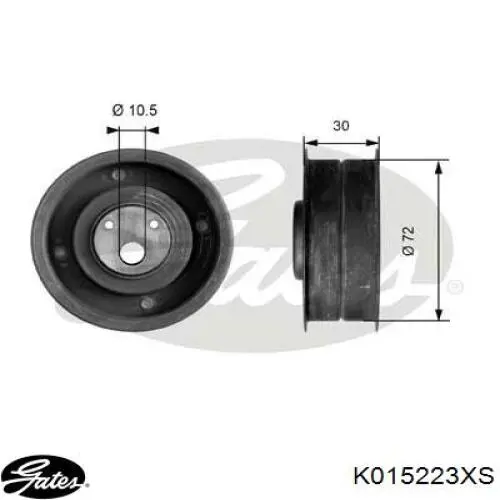 Kit de distribución K015223XS Gates