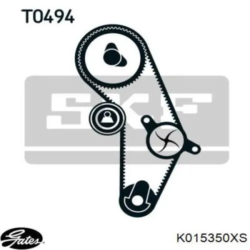ADC47326 Blue Print Kit correa de distribución