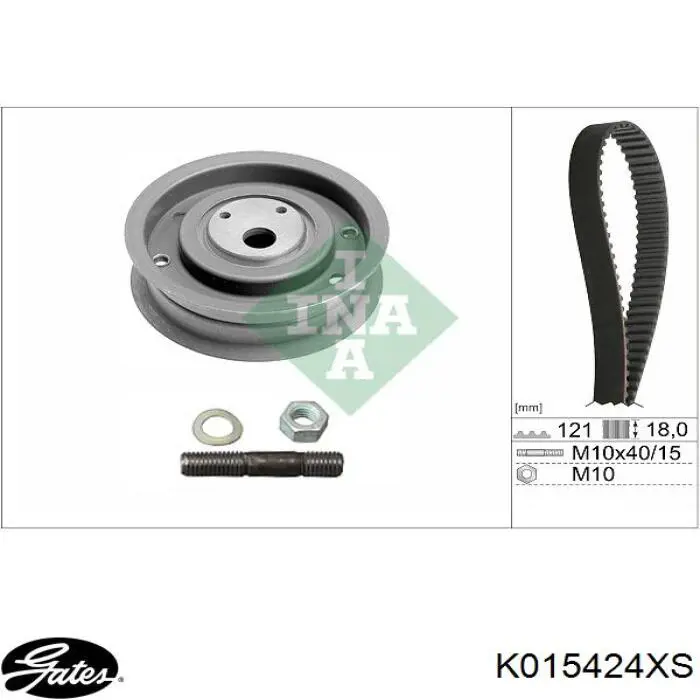 Kit distribución Gates K015424XS