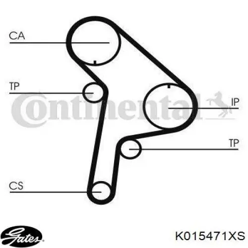 Juego de correas dentadas Continental/Siemens CT951K1 precio, desde 260,25 EUR