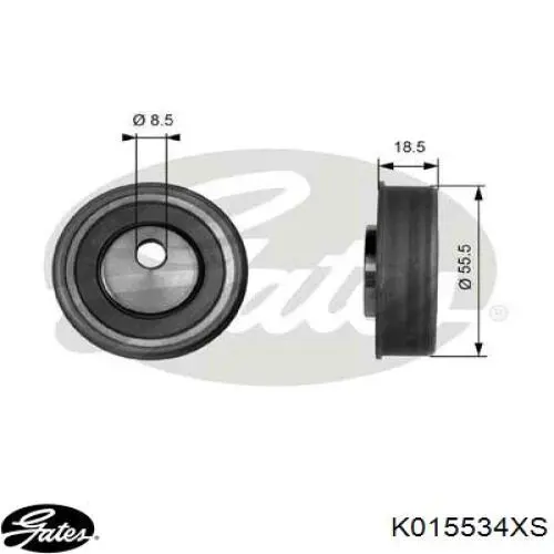 K015534XS Gates kit correa de distribución