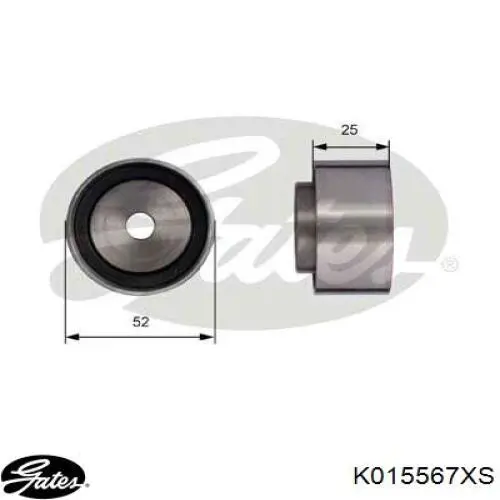 K015567XS Gates Kit correa de distribución