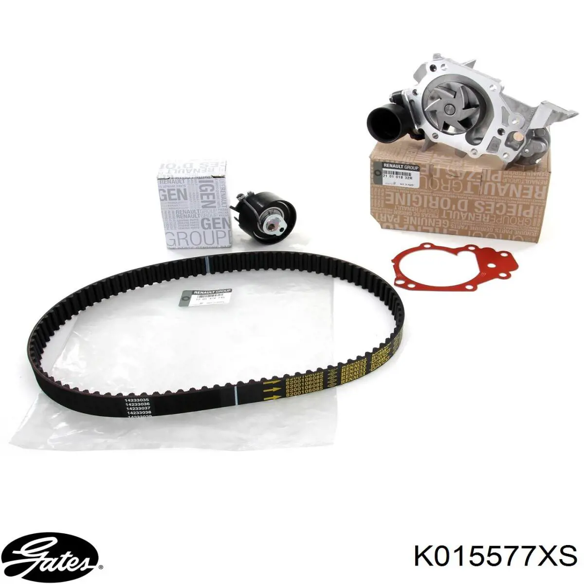8660005800 Renault (RVI) Kit correa de distribución