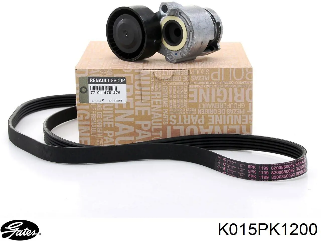 Correa de transmisión, juego Renault (RVI) 117209354R precio, desde 56,75 EUR
