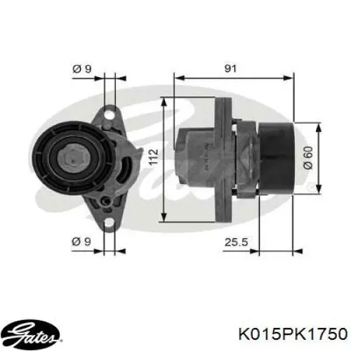 Correa de transmisión, juego Renault (RVI) 7711946467 precio, desde 94,70 EUR
