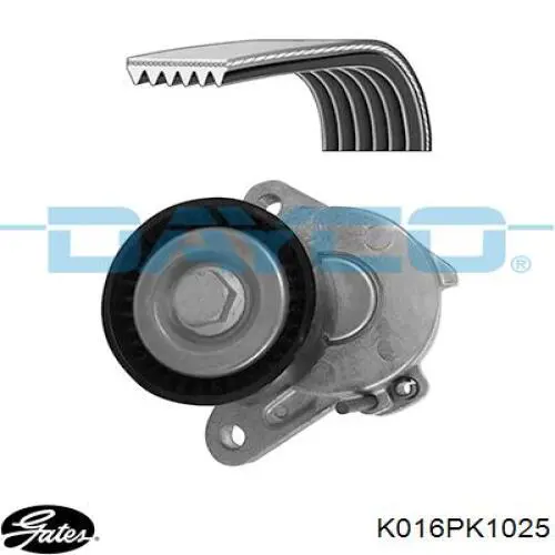 Correa de transmisión, juego Gates K016PK1025 precio, desde 58,08 EUR