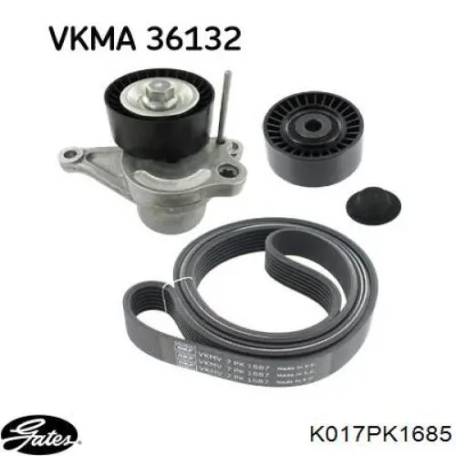 Correa de transmisión, juego Gates K017PK1685 precio, desde 91,43 EUR