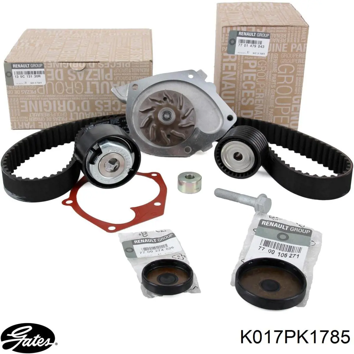 Correa de transmisión, juego Renault (RVI) 7701477531 precio, desde 84,53 EUR