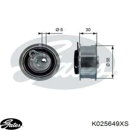 Kit de distribución 3L198119F VAG
