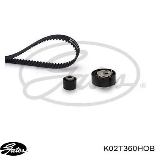 Kit de distribución 1654516180 Peugeot/Citroen
