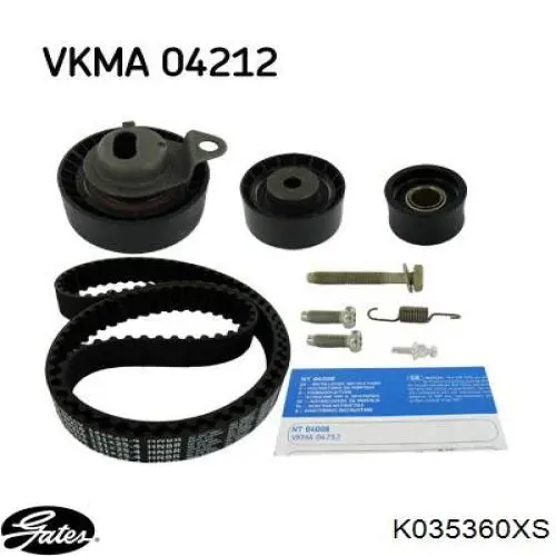Kit de distribución K035360XS Gates